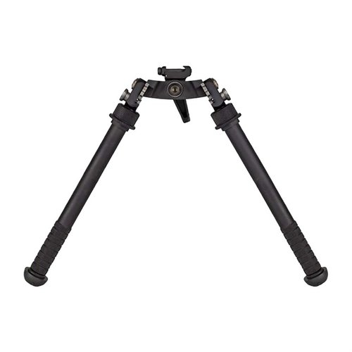 ACCUSHOT BT69-NC Gen2 CANT AND LOC bipod är tillverkad av hållbar 6061-T6 och 7075-T6 aluminium, perfekt för skytte utan panorering.