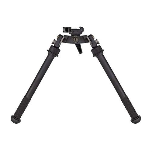 GEN2 CANT AND LOC (CAL) Tall Bipod är tillverkad av hållbar aluminium, erbjuder stabilitet utan panorering och är kompatibel med flera monteringssystem.