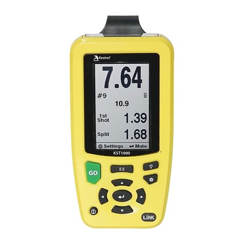 KST1000 Shot Timer från Kestrel är en robust och pålitlig timer med Bluetooth, vattentålig design, 5 inställningar och extra hög ljudnivå för effektiv träning.