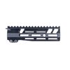 FULL TOP RAIL MLOK handguard för AR-15, tillverkad av 6061-T6 aluminium, anodiserad svart, med full top rail och MLOK-spår på 7 sidor för maximal flexibilitet.