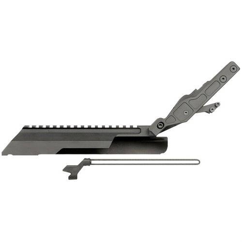 AK Alpha Series Top Cover erbjuder en säker och stabil montering för AK-vapen, med justerbar låsblock och ingen permanent modifiering krävs.