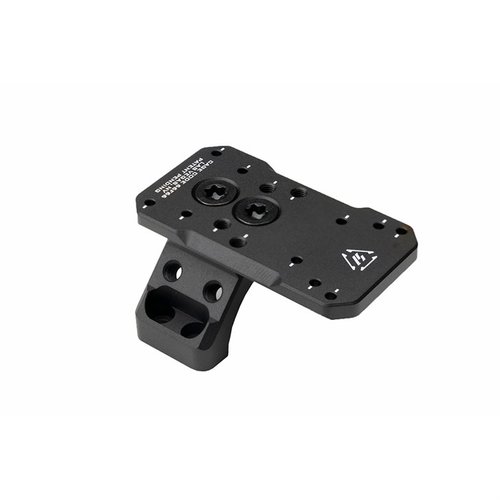 Strike ASM Ring Cap Multi-Optic Mount System ger oändliga monteringsmöjligheter för MRDS och Picatinny-tillbehör, lätt och hållbar i 6061-T6 aluminium.