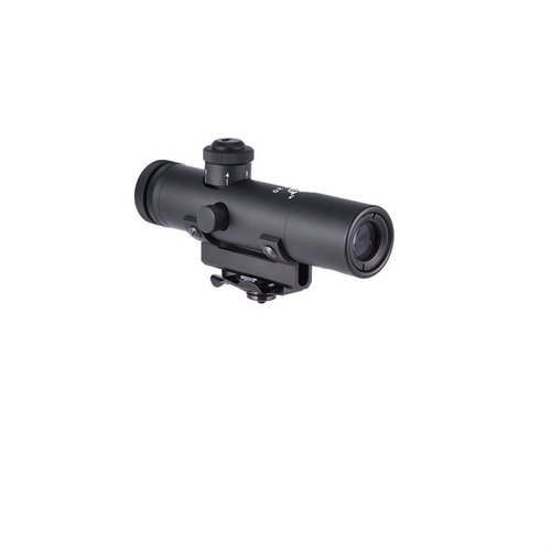 Upptäck AR-15 4X CARRY HANDLE SCOPE med fin duplex reticle. Perfekt för precisionsskytte! 🎯 Beställ din idag!