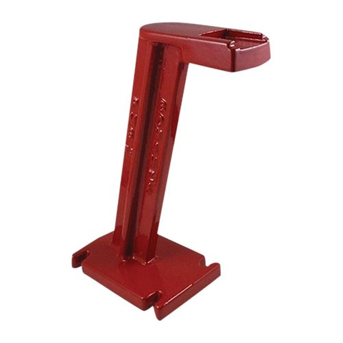 Den valfria BENCHREST POWDER MEASURER STAND ger stabilitet och precision för din Forster Bench Rest Powder Measure, vilket underlättar noggrann mätning av pulvret.