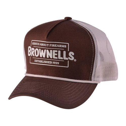Upptäck Brownells Classic Trucker Cap! 🎩 Retrostil och mångsidig design gör den perfekt för alla outfits. Bli nostalgisk med stil!