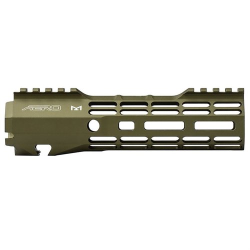 ATLAS S-ONE handguard är lätt, hållbar och designad för AR-15 med M-LOK, erbjuder stabilitet och snabb montering med ATLAS-systemet.