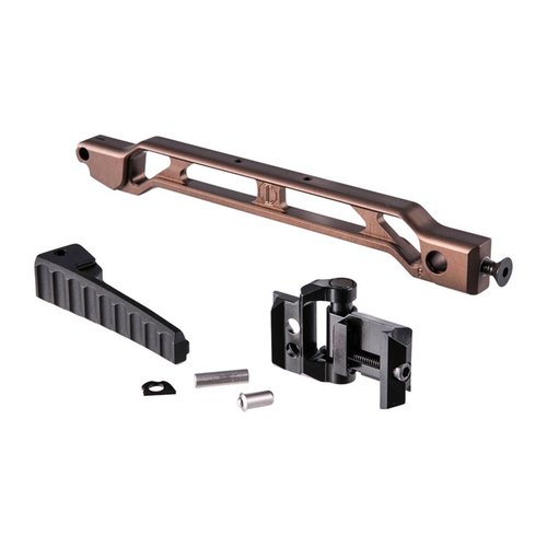 AB-9R är lätt och styv med modulär design, 9" längd, integrerad QD sling socket och JMac 1913 folding mech för smidig hantering och lagring.