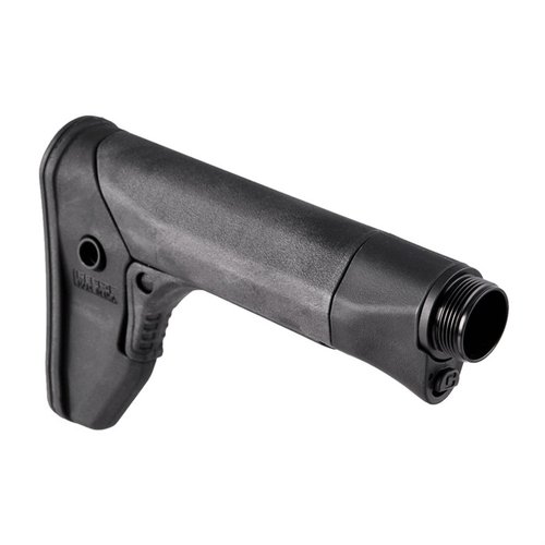 RECC·E™ Carbine Stock från Reptilia erbjuder konstant kindstöd, ambidextrösa QD slingfästen och en lättviktsdesign för AR15/M16, perfekt för alla användare.