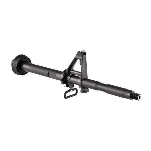 Brownells AR-15 Government Barrel Assemblies erbjuder en kromad, hård insida, noggrant testad och inspekterad för perfekt prestanda med 5.56x45mm och 1-7 twist.