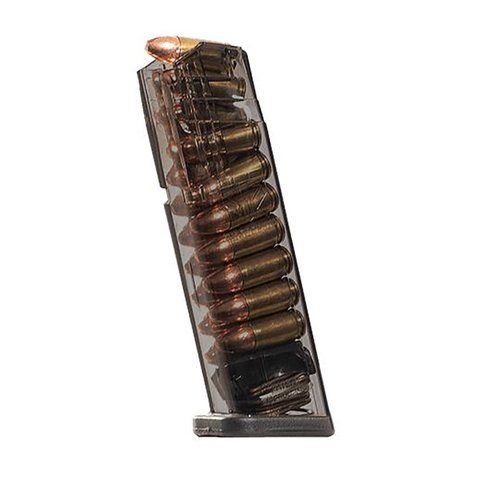 SIG SAUER 320 MAGAZINES i 9mm erbjuder en hållbar design med hög slagmotstånd, utbytbara basplattor och en genomskinlig kropp för enkel ammunitionkontroll.