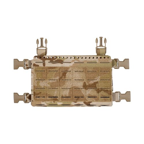 Micro Fight Chassis MkV är en lätt och mångsidig lösning för magasin och utrustning, med MOLLE-system och kompatibilitet med Spiritus tillbehör.