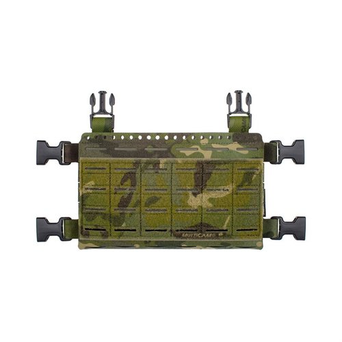 Micro Fight Chassis MkV är en lätt och mångsidig lösning för magasin och utrustning, med MOLLE för anpassning och kompatibilitet med Spiritus-system.