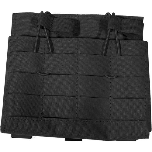 Grey Ghost Gears Double 7.62 Mag Panel är lätt och strömlinjeformad, rymmer två 20-runda 7.62x51 NATO-magasin med justerbar bungee för tyst uttag.