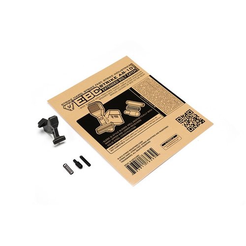 Strike AR-10 Enhanced Bolt Catch erbjuder en bred yta för snabbare operation, bättre grepp och enkel manuell låsning av BCG, i robust konstruktion.