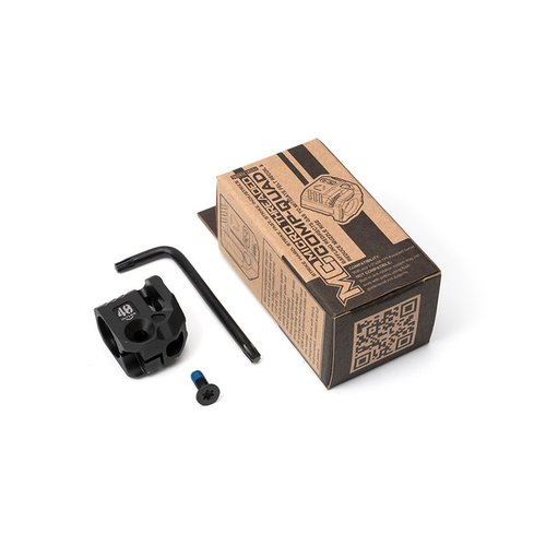 QUAD är en mikro kompensator som passar de flesta pistoler med 1/2