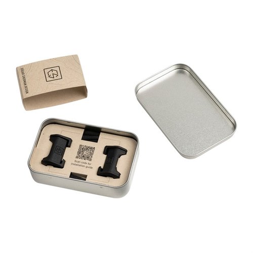 ESD Paracord Guide ger en lätt, hållbar och tyst slinganslutning utan klumpiga knutar, vilket säkerställer smidig rörelse och minskar ljud.