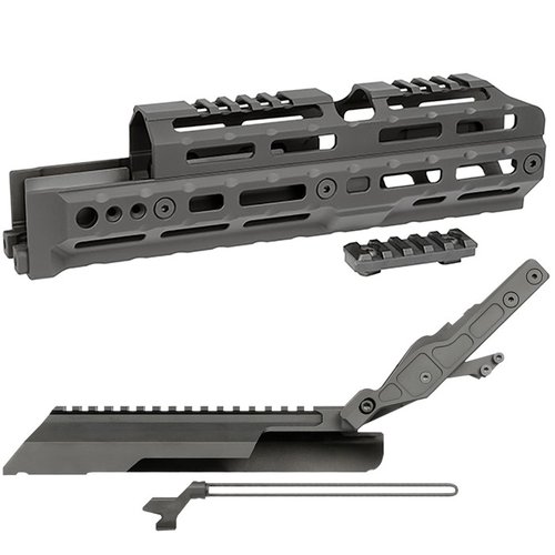 AK Alpha Series M-LOK handguard erbjuder flexibel installation, lättviktsdesign av 6061 aluminium, och kräver inga permanenta modifieringar av ditt vapen.
