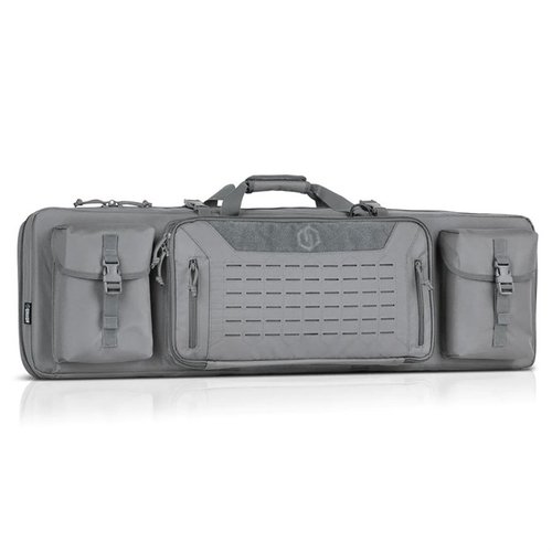 Upptäck URBAN WARFARE 36" rifle case! 🎯 Diskret design med vadderade fickor och MOLLE-kompatibilitet för säker transport av din utrustning.