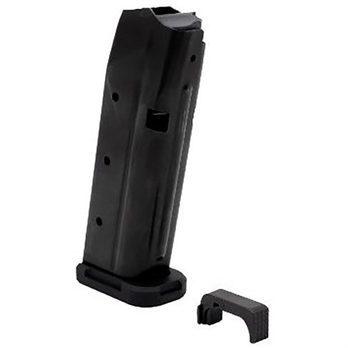 S15 GEN3 kit för Glock 43X/48 inkluderar 3 S15 magasin och en stål mag catch, vilket säkerställer pålitlig funktion och prestanda.
