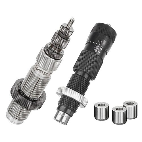 Denna Bushing Full Length- Ultra Micrometer Die Set för 308 Win erbjuder precision med en Full-Length Bushing Die och en Bench Rest® Ultra Micrometer Seater Die.