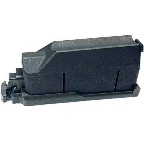 Single Shot Adapter för Savage Axis och 110 modeller, utan modifieringar, för korta och långa patroner med integrerat lås för säkerhet.