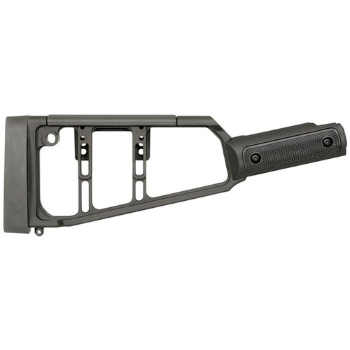Lever Action Stock Series ger klassiska gevär en modern uppgradering med justerbar polymerkindstöd, ambidextrös design och M-LOK™ kompatibilitet.