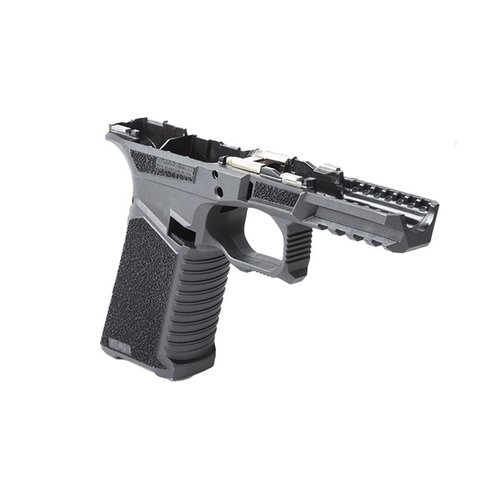 SCT 17 Full Size Stripped Polymer Frame erbjuder shooter-orienterad ergonomi, aggressiv textur, flared mag well och kompatibilitet med Glock® Gen 3.