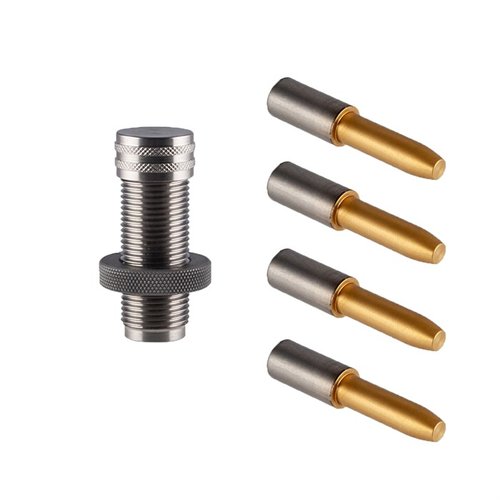 Sinclair TiN Coated Turning Mandrel Kit erbjuder hög precision och slitstyrka, perfekt för neck turning och att upprätthålla koncentriskhet.