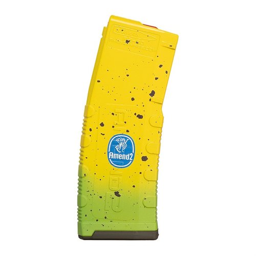 Amend2® 10-runds magasin i hållbar polymer är perfekt för jakt och skytte, med anti-tilt-följare och rostfri fjäder. Finns i flera färger.