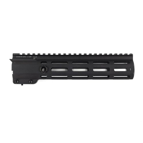 SXT M-LOK handguard erbjuder en robust, lätt installerad design med 7-sidig M-LOK, ambidextrous QD sling point och en elegant, chamfered leading edge.
