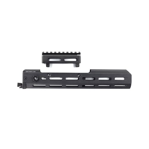 Samsons M-LOK® handguard för AK-47 är lätt att installera, justerbar, skyddar handen och möjliggör montering av optik och tillbehör.
