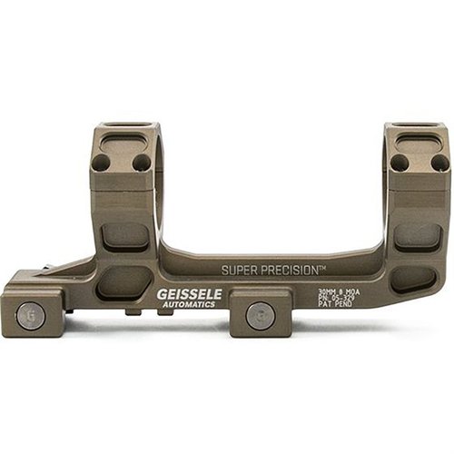 Geissele SOPMOD-Certified Super Precision Scope Vortex 1-6 Mount ger en bombsäker montering för AR-15, med svart anodiserad yta och höjd på 1.93 tum.