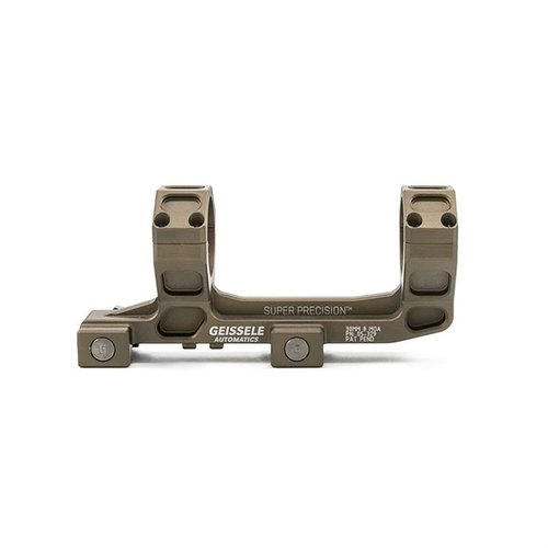 Geissele SOPMOD-Certified Super Precision Scope Vortex 1-6 Mount erbjuder en robust och säker montering för din AR-15, med svart anodiserad finish och höjd på 1.54".