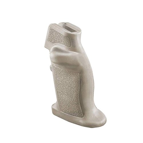 Luth-AR AR-15 Chubby Pistol Grip erbjuder ett bekvämt grepp och förbättrad kontroll, perfekt för standard AR-15 gevär. Byt ut din gamla grip idag!