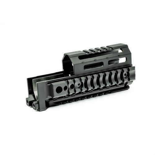 Midwest Industries AK Alpha Series Quad Rail Handguards erbjuder flexibilitet, lättviktsdesign och flera fästen för tillbehör, utan permanenta modifieringar.