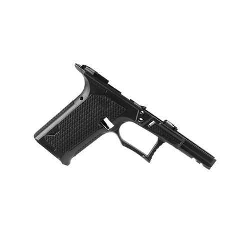Lone Wolf CCS-ramen förbättrar din Glock med 19° greppvinkel, fläktad magwell och utbytbara bakstycken för optimal kontroll och funktion.