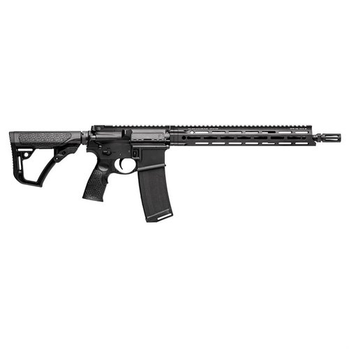 DDM4 V7 SLW är en lätt och snabbskjutande AR15-rifle med 14.5" lättviktslopp, mid-length gas system och M-LOK handguard för optimal ergonomi och modularitet.