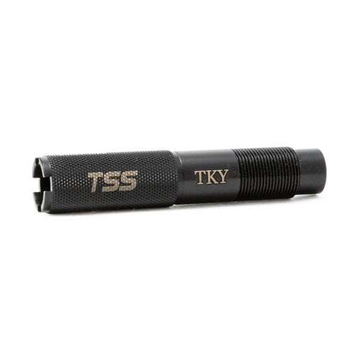 Carlsons TSS Turkey Choke Tubes maximerar pelletantalet med Tungsten Super Shot, perfekt för långdistansjakt med .410, 20ga och 12ga.