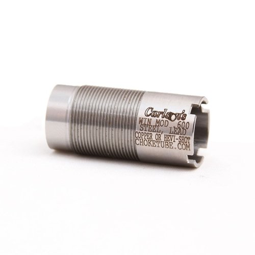 Carlsons chokerör är tillverkade av 17-4 värmebehandlat rostfritt stål, passar flera gevär och erbjuder livstidsgaranti. Perfekt för precision och hållbarhet!