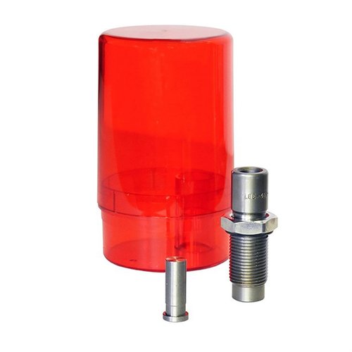 Lee Bullet Sizing Kit är den snabbaste och enklaste metoden för att storleksanpassa kastade kulor, med automatisk seating av gas checks och enkel användning.