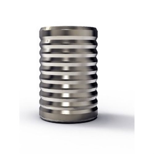 LEE PRECISION 6-cavity handgun bullet mold i rostfritt aluminium, med hårdanodiserad sprueplatta för effektiv och exakt gjutning av .358