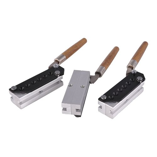 LEE PRECISION 6 CAVITY RIFLE BULLET MOLDS i aluminium ger hållbara och rostfria formar för 7.62X39 kaliber (.312") 160GR round nose kulor.