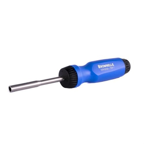 MAGNA-TIP RATCHETING SCREWDRIVER erbjuder precision, hållbarhet och ergonomisk design, med en kraftfull magnet och acceptans av alla Magna-Tip® bits.