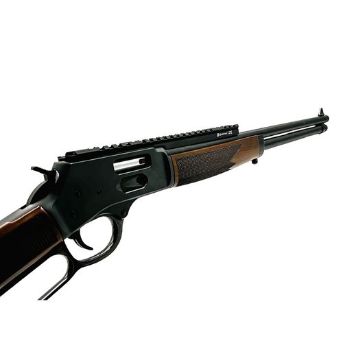 XS Lever Rail uppgraderar Henry .357 för montering av optik i flera positioner, lättviktsdesign i anodiserad aluminium, perfekt för scoutscopar och rödpunktsikter.