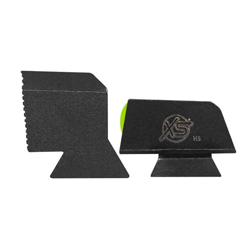 R3D 2.0 night sights erbjuder ljusare, starkare sikt med enkel installation och 50% mindre kraft. Perfekt för snabb och exakt skjutning i alla ljusförhållanden.