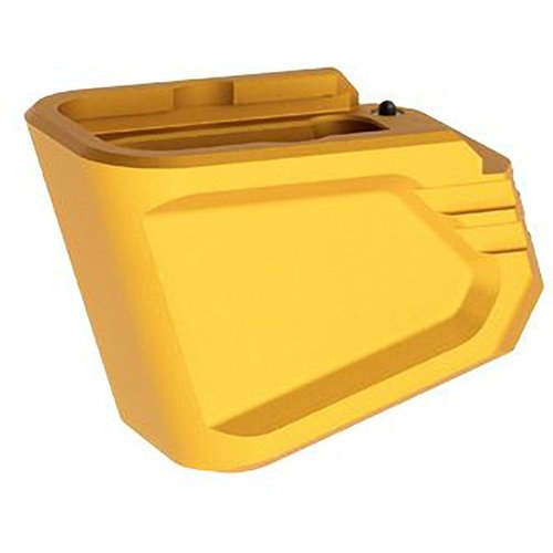 +5/4 MAGAZINE EXTENSION för GLOCK 17/22/34/35/19X/45 ger snabb installation utan verktyg, ökar kapaciteten med 5/4 skott och erbjuder bättre grepp och kontroll.