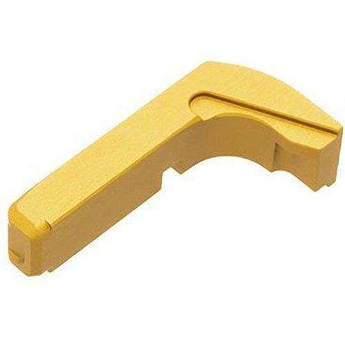 Tyrant Designs förlängda magasinrelease för Glock Gen 3 erbjuder enkel användning, perfekt passform och ökad kontroll med en unik Chevron-mönstring.