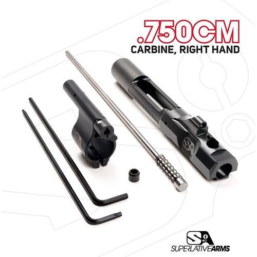 Superlative Arms' gas piston system minskar tryck och rekyl, ökar renlighet och hållbarhet, och ger snabbare uppföljningsskott för AR-15.