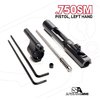 Superlative Arms AR-15 justerbart pistonsystem med solid 0.750" gasblock ger renare drift, mindre rekyl och säker gasjustering utan koldioxiduppbyggnad.