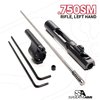 Superlative Arms AR-15 justerbart piston system med solid 0.750" gas block ger renare drift, mindre rekyl och enkel justering utan kontaminering.
